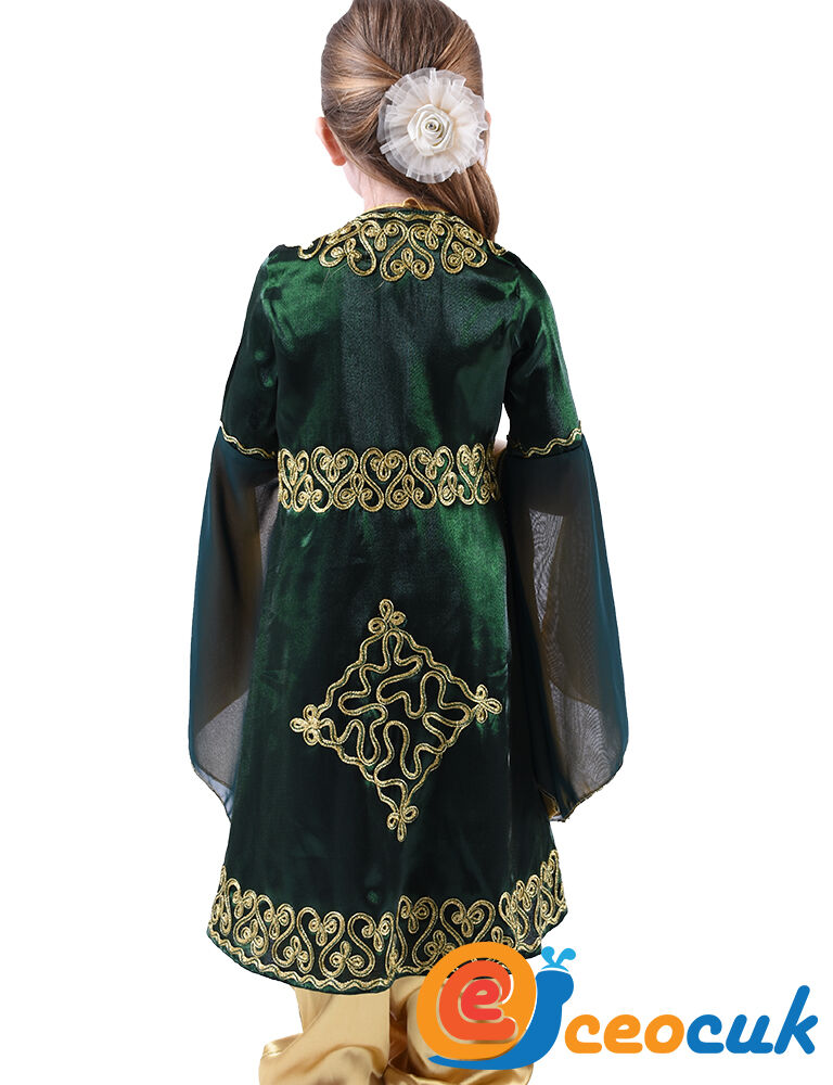 DENİZ YEŞİLİ ŞALVARLI ÇOCUK BİNDALLI - 13