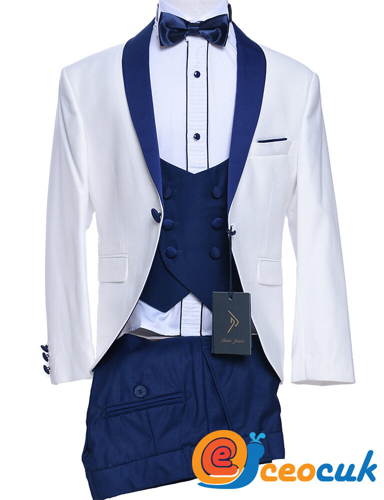 Doctor junior Lacivert Yakalı Cocuk Takim Elbise - 7