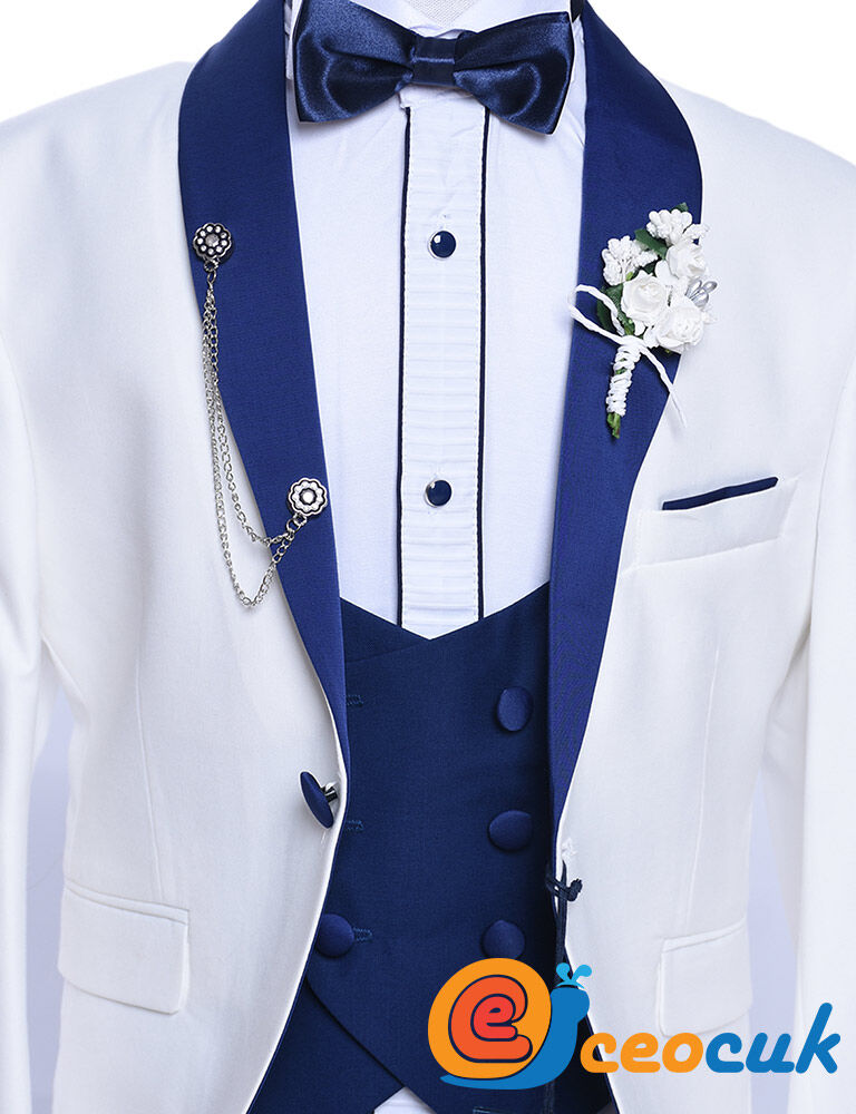 Doctor junior Lacivert Yakalı Cocuk Takim Elbise - 3