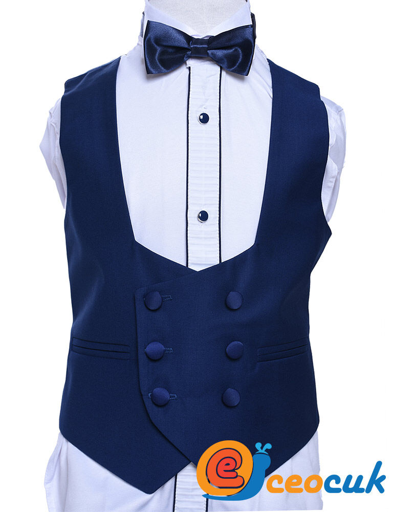 Doctor junior Lacivert Yakalı Cocuk Takim Elbise - 10